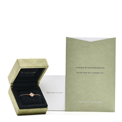 Van Cleef & Arpels 18K Rose Gold Sweet Alhambra Bracelet 5 of 5