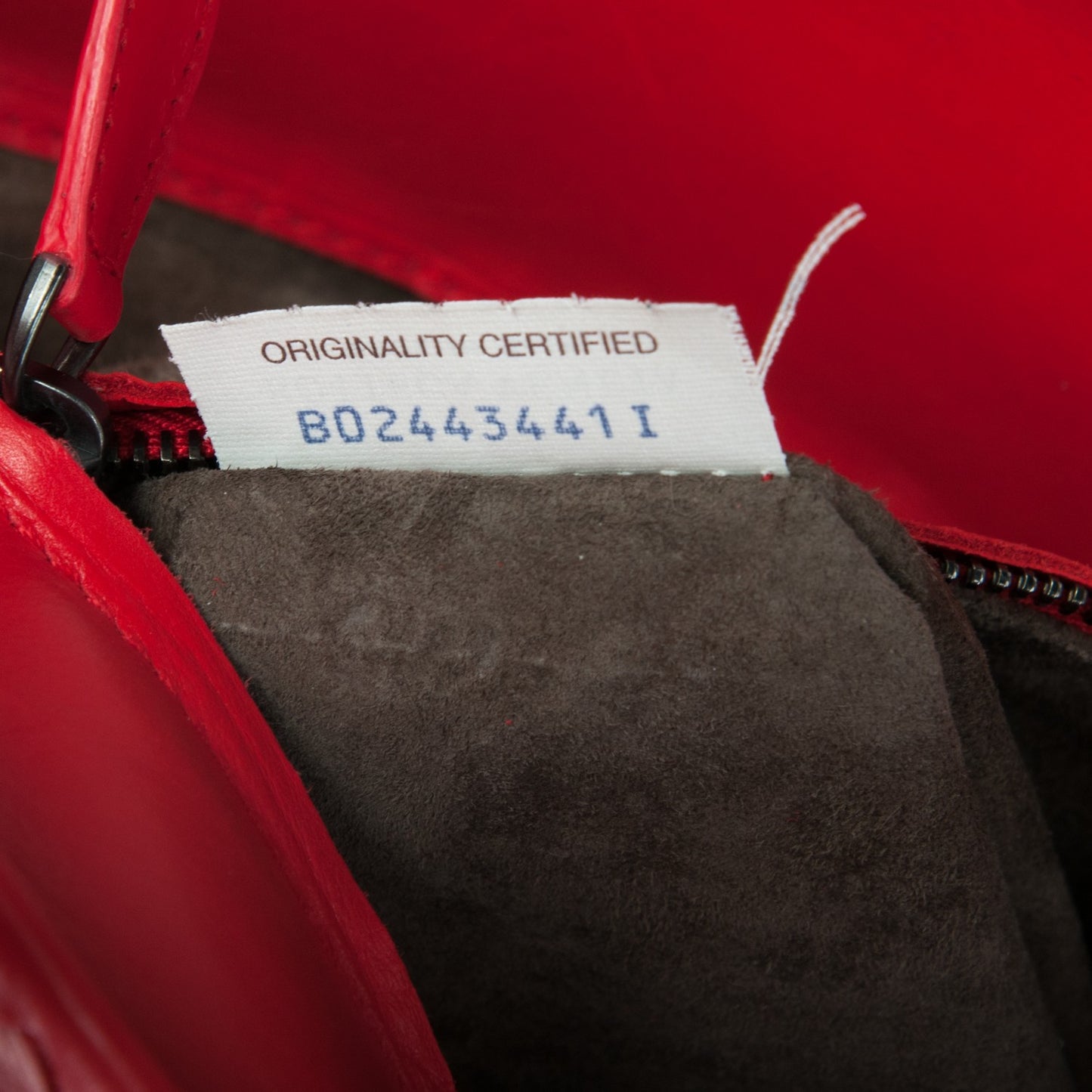 Nappa Intrecciato Medium Roma Tote Red