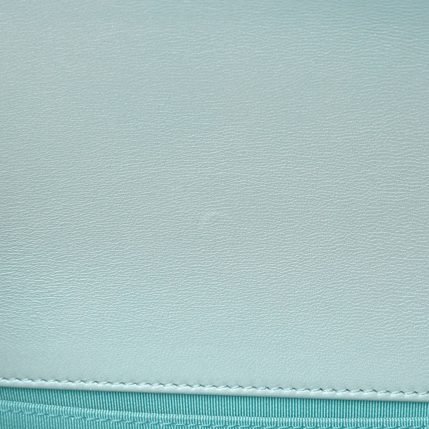 Iridescent Lambskin Chevron Quilted Medium Boy Flap Blue