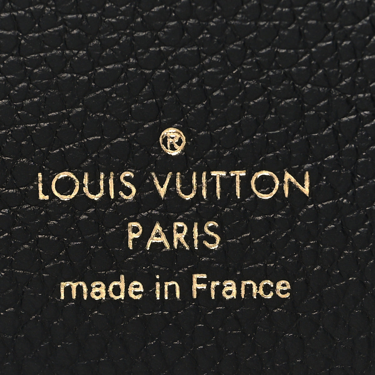 Louis Vuitton Empreinte Monogram Giant Victorine Wallet Black Beige 6 of 6