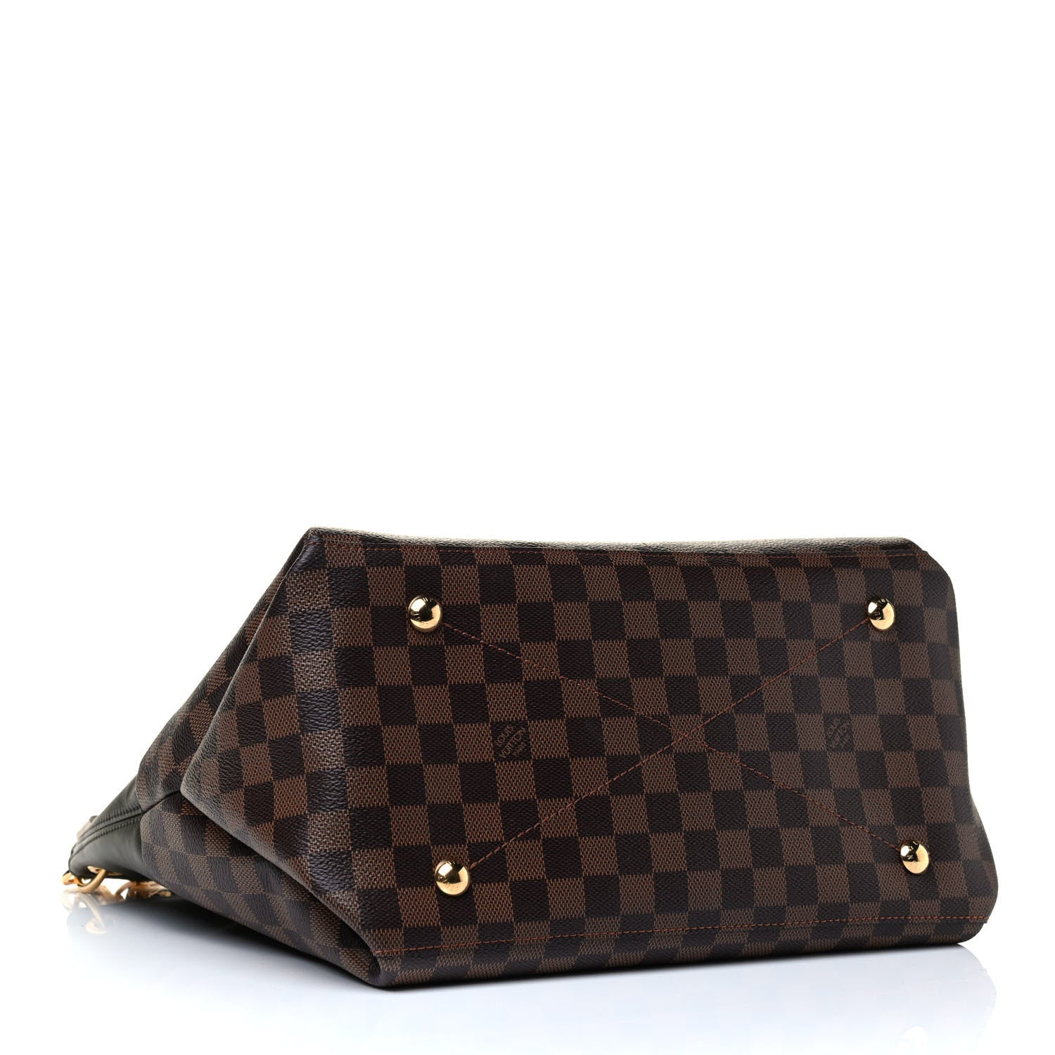 Louis Vuitton Damier Ebene Calfskin Maida Khaki 3 of 4