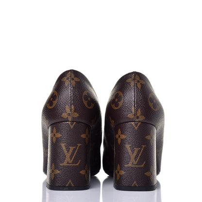 Louis Vuitton Monogram Madeleine Pumps 38 5 of 10