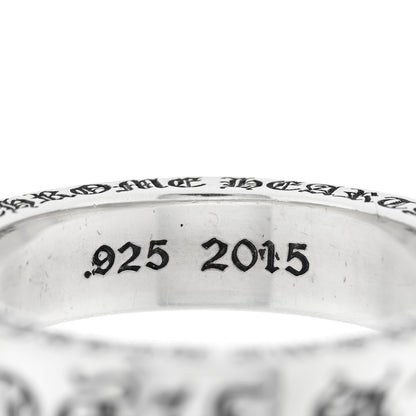 Chrome Hearts Sterling Silver CH NYC Spacer Ring 69 12.5 4 of 4