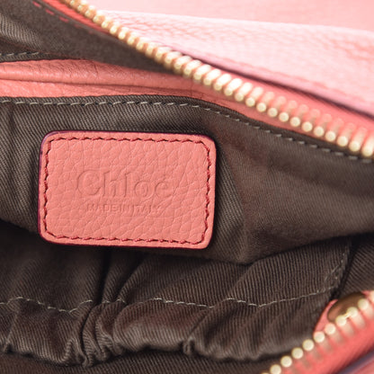 Chloe Calfskin Medium Marcie Satchel Coral 6 of 11