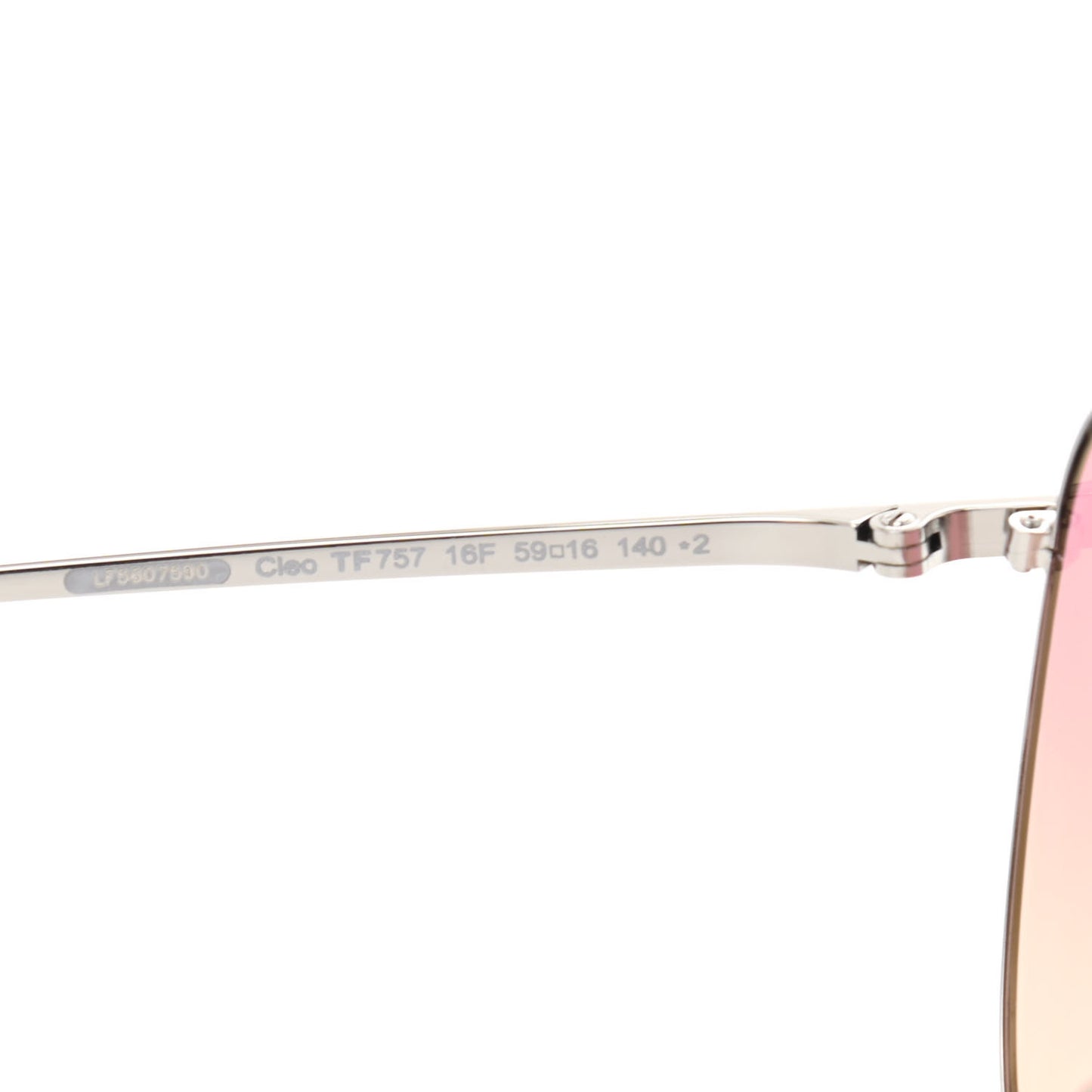 Cleo Sunglasses TF757 Silver