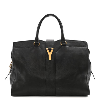 Saint Laurent Sheepskin Large Cabas ChYc Black 2 of 23