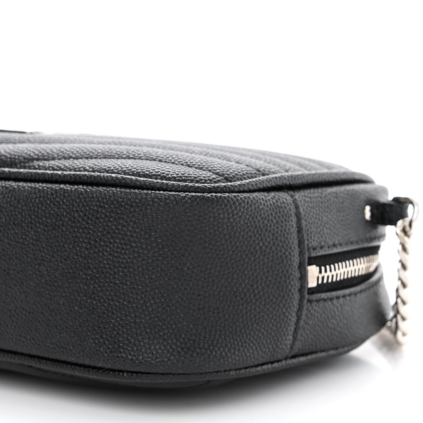 Grain De Poudre Matelasse Monogram Mini Lou Camera Bag Black