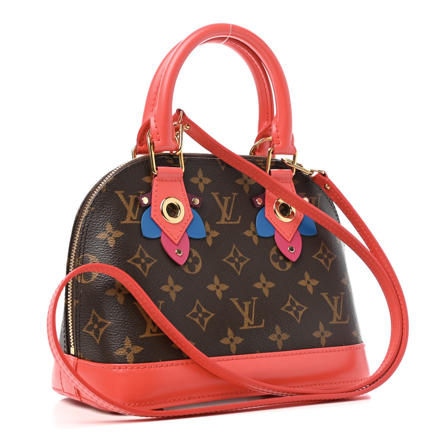 Louis Vuitton Monogram Totem Alma BB Flamingo 2 of 4