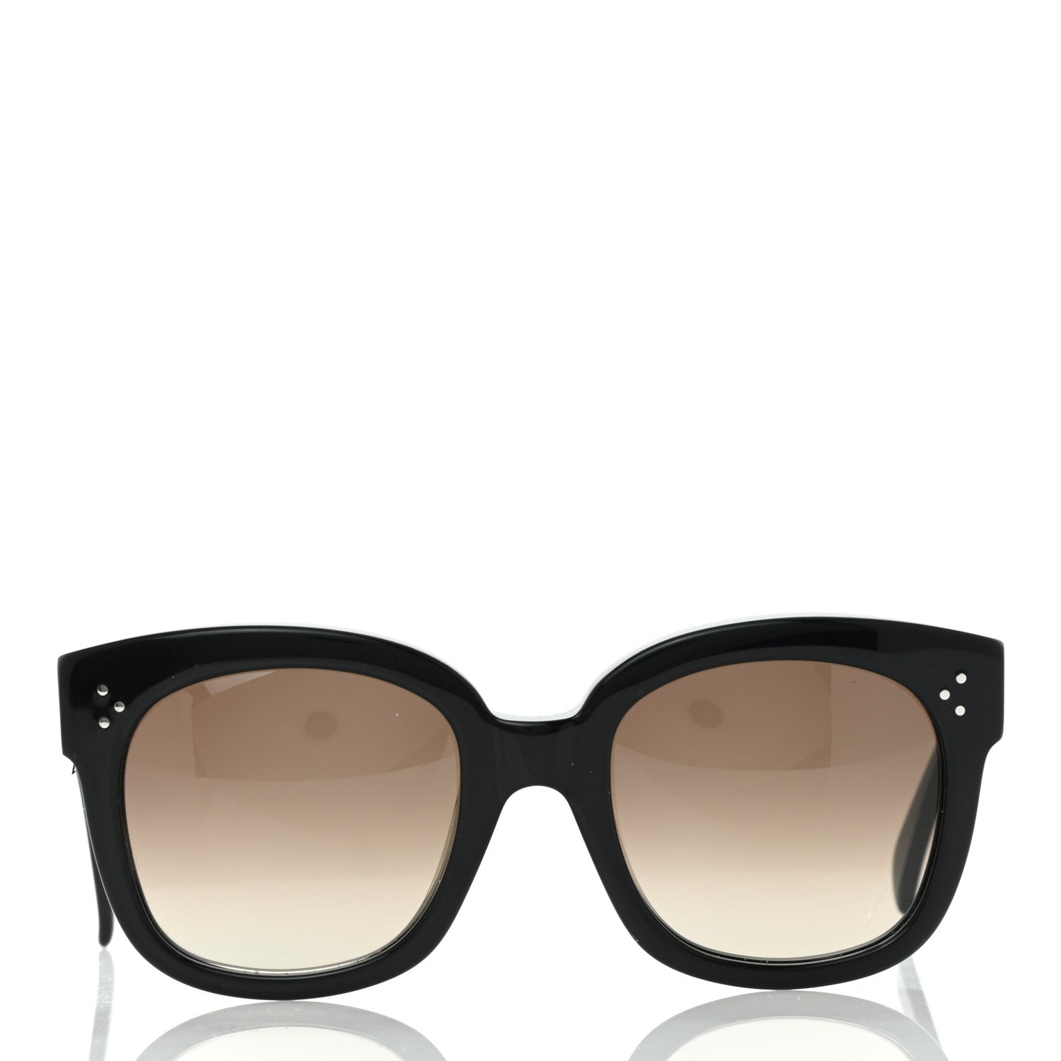 Celine New Audrey Sunglasses CL 41805/S Black 2 of 8