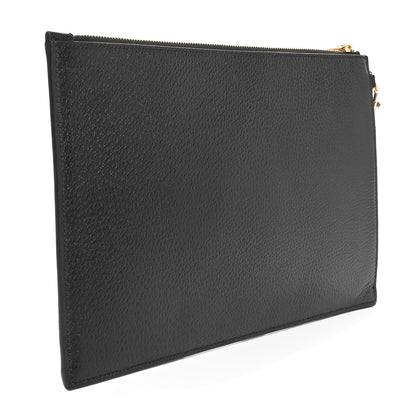 Gucci Calfskin Horsebit 1955 Wristlet Pouch Black 3 of 8