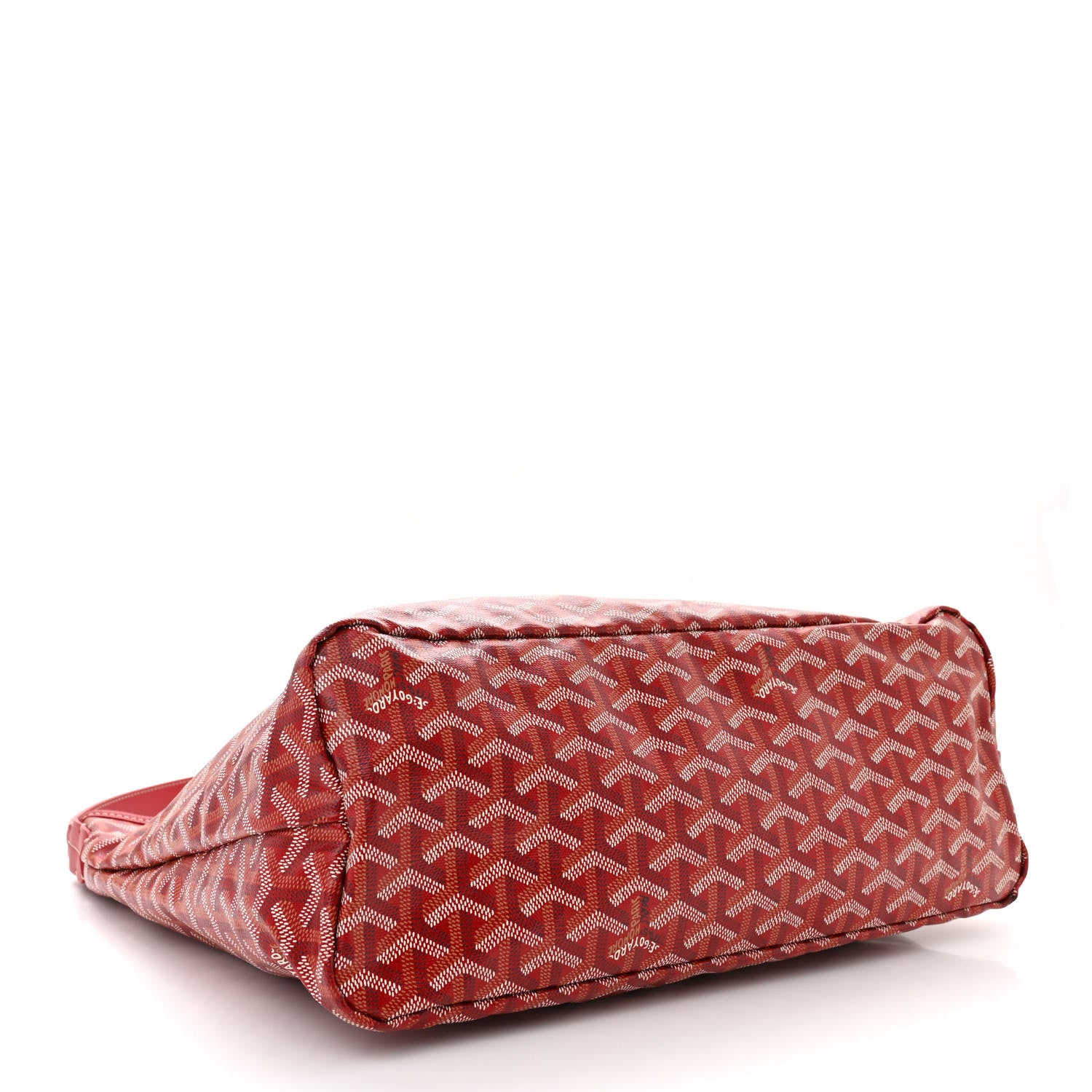 Goyard Goyardine Boheme Hobo Red 5 of 11