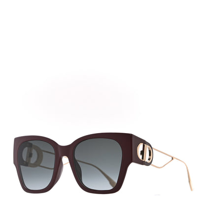 Christian Dior Rectangular 30 Montaigne 1 Sunglasses Burgundy 1 of 9