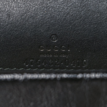 Gucci Velvet GG Monogram Super Mini Dionysus Shoulder Bag Blue Beige Black 6 of 9