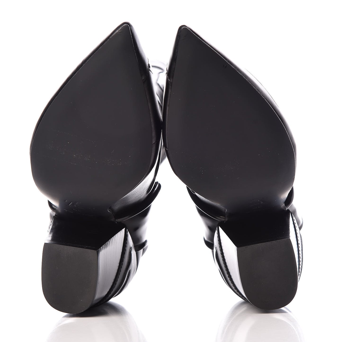 Patent Calfskin Monogram Fireball Ankle Boots 39 Black