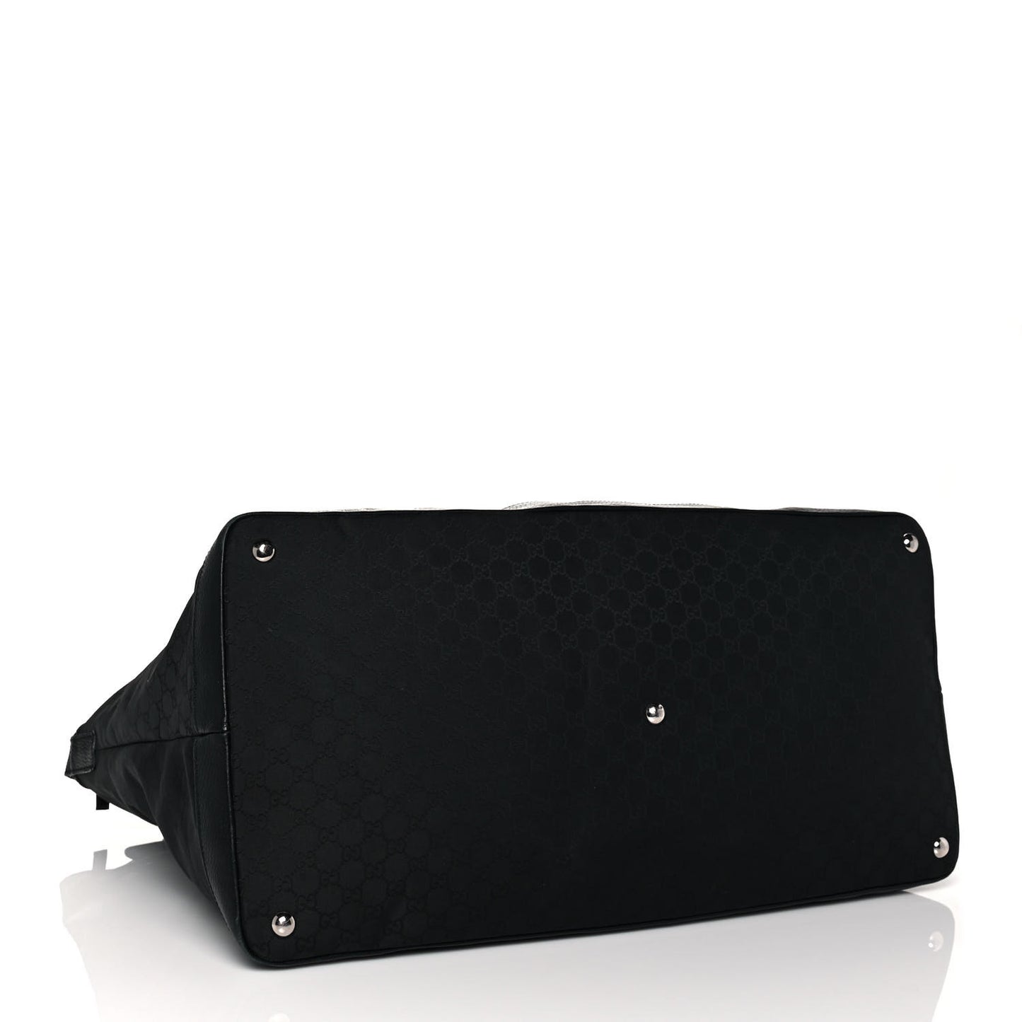 Nylon Monogram Travel Hobo Black