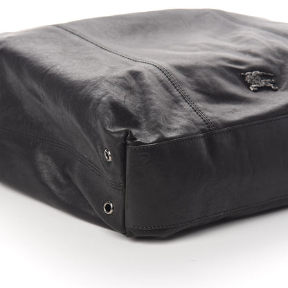 Burberry Calfskin Cinch Cord Shoulder Bag Black 8 of 9