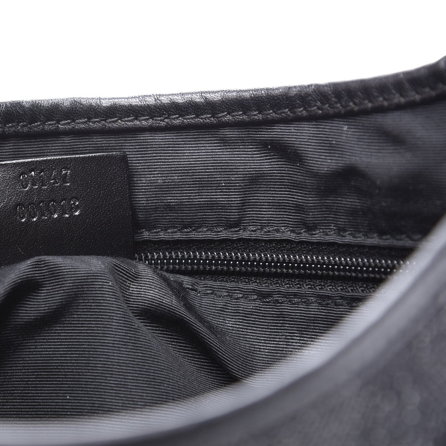 Monogram Web Small Jackie O Hobo Black