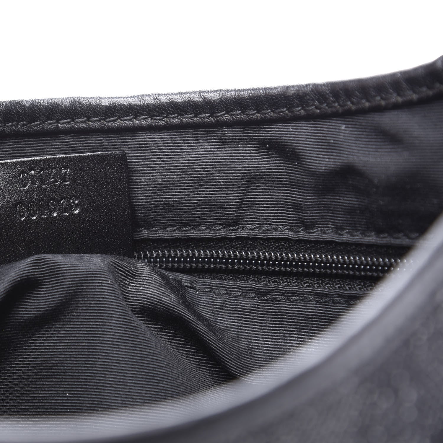 Gucci Monogram Web Small Jackie O Hobo Black 6 of 10
