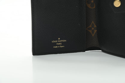 Louis Vuitton Monogram Pallas Compact Wallet Black 4 of 8