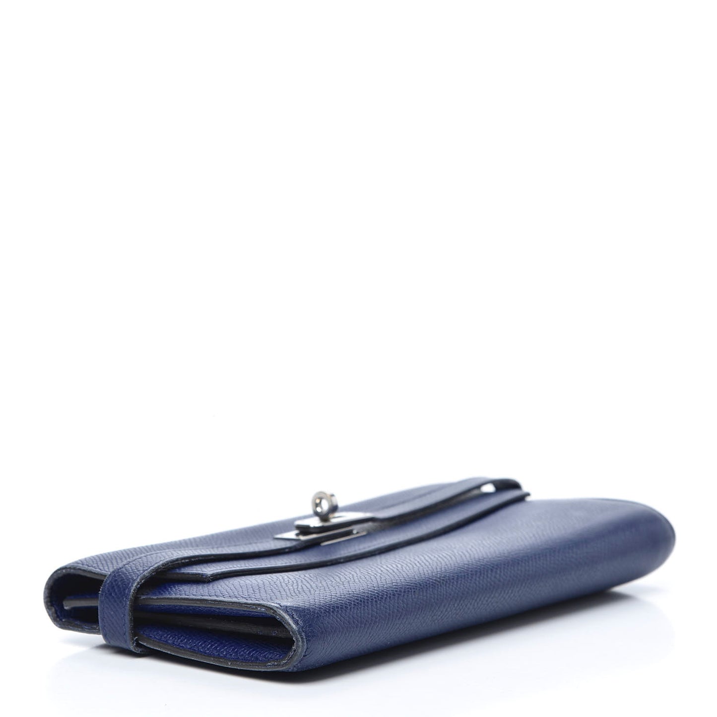 Epsom Kelly Longue Wallet Bleu Electrique