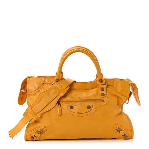 Agneau Giant 12 Rose Gold Hardware City Mangue