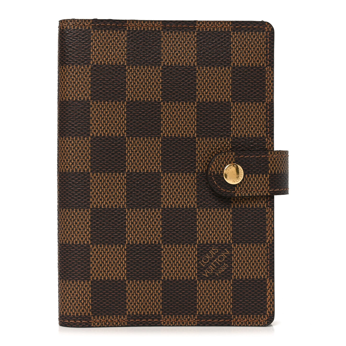 Damier Ebene Small Ring Agenda Cover