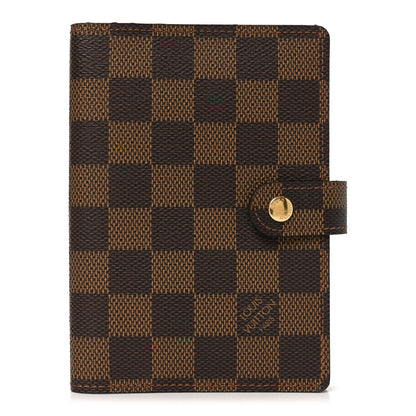Louis Vuitton Damier Ebene Small Ring Agenda Cover 1 of 6