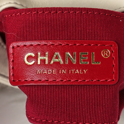Chanel Shearling Lambskin Flap White 7 of 13