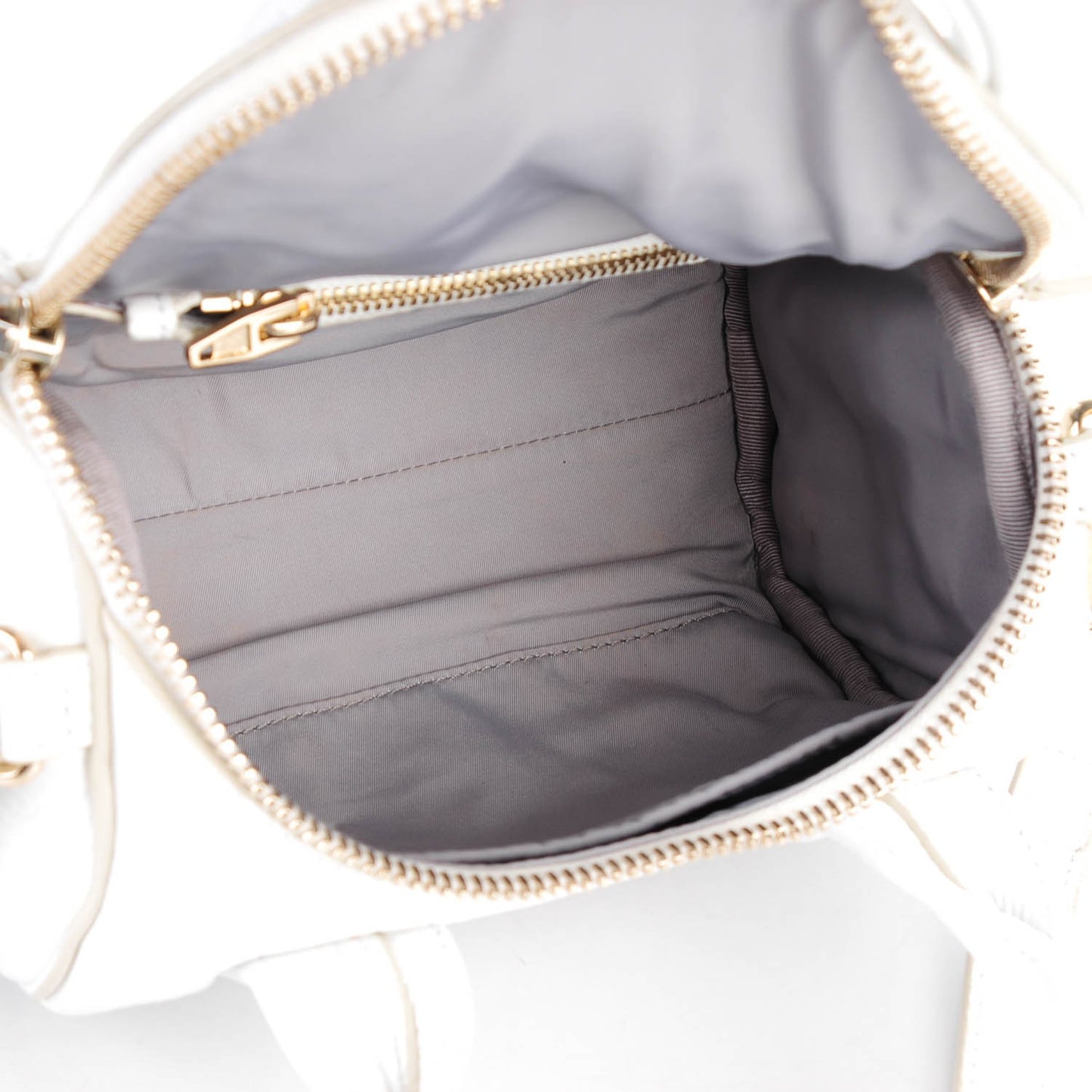 Pebbled Lambskin Mini Rockie Peroxide