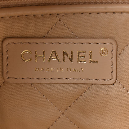 Chanel Shiny Calfskin Quilted Small Chanel 22 White 7 of 11