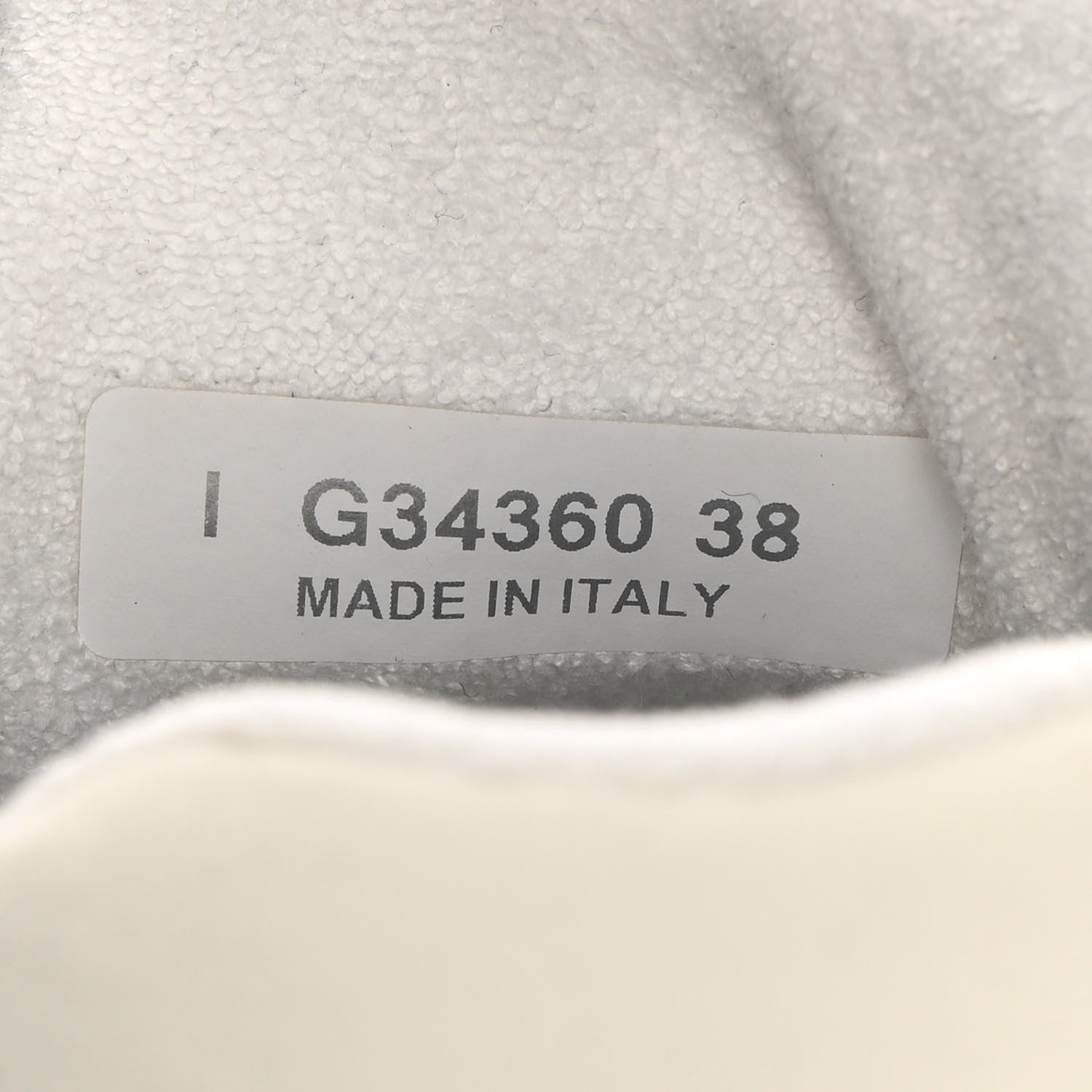 Chanel Suede Calfskin Fabric CC Sneakers 38 White 6 of 14