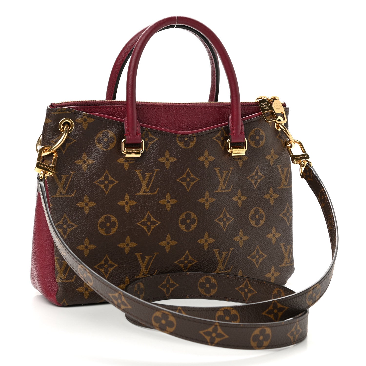 Louis Vuitton Monogram Pallas Full BB Raisin 3 of 9
