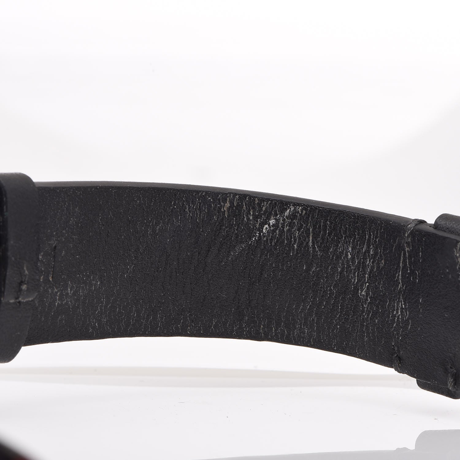 Gucci Stainless Steel Calfskin 38mm Le Marche Des Merveilles Snake Quartz Watch Black 7 of 8