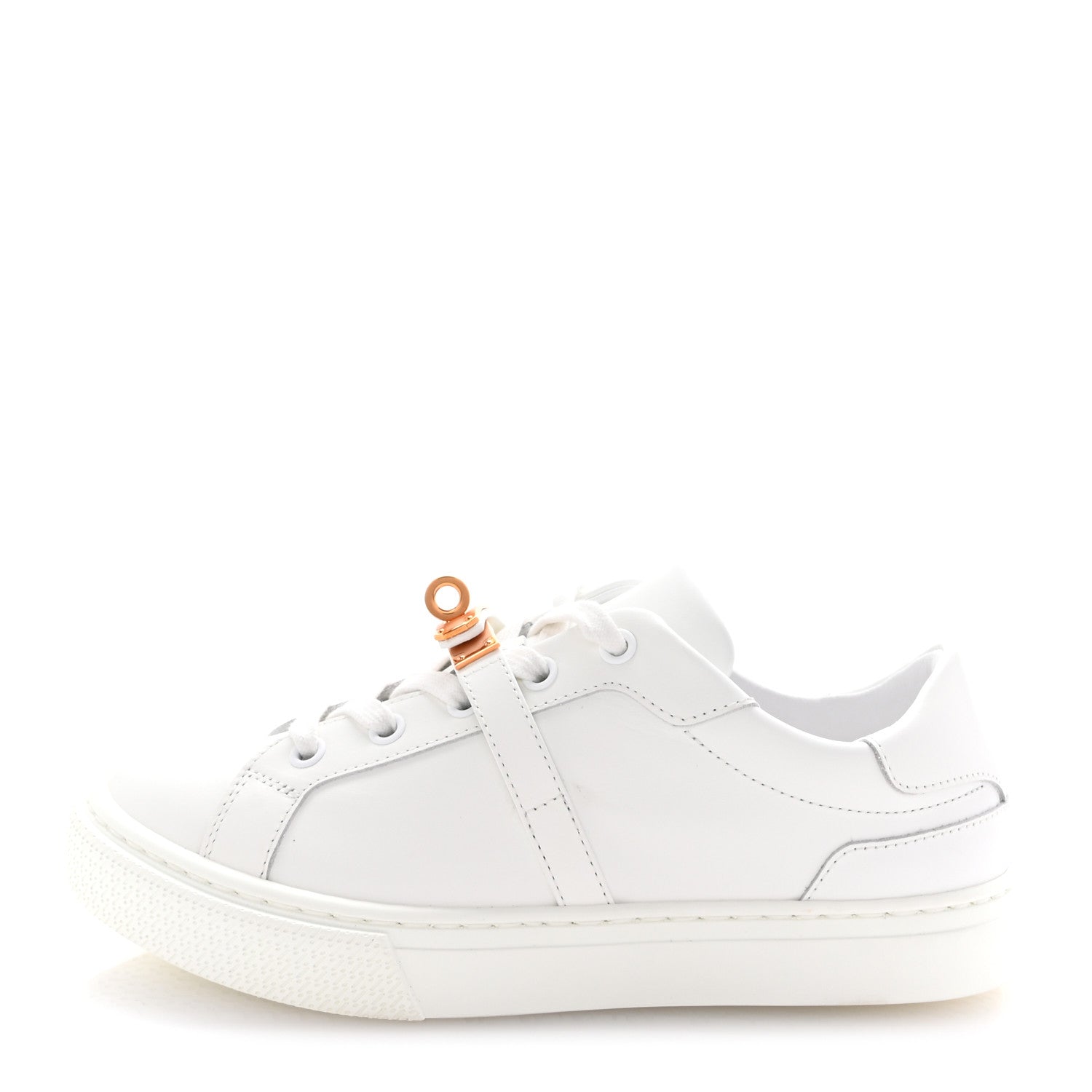 Hermes Calfskin Day Sneakers 35.5 White 1 of 10