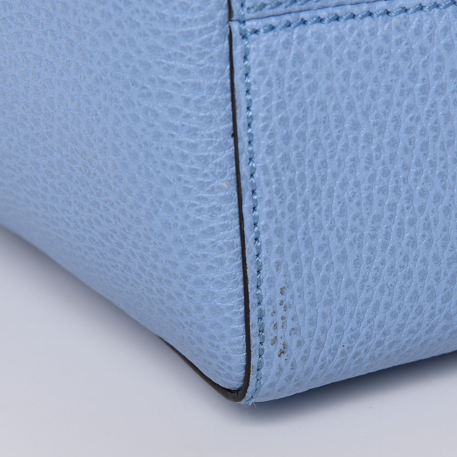 Gucci Dollar Calfskin Small Swing Tote Mineral Blue 9 of 11