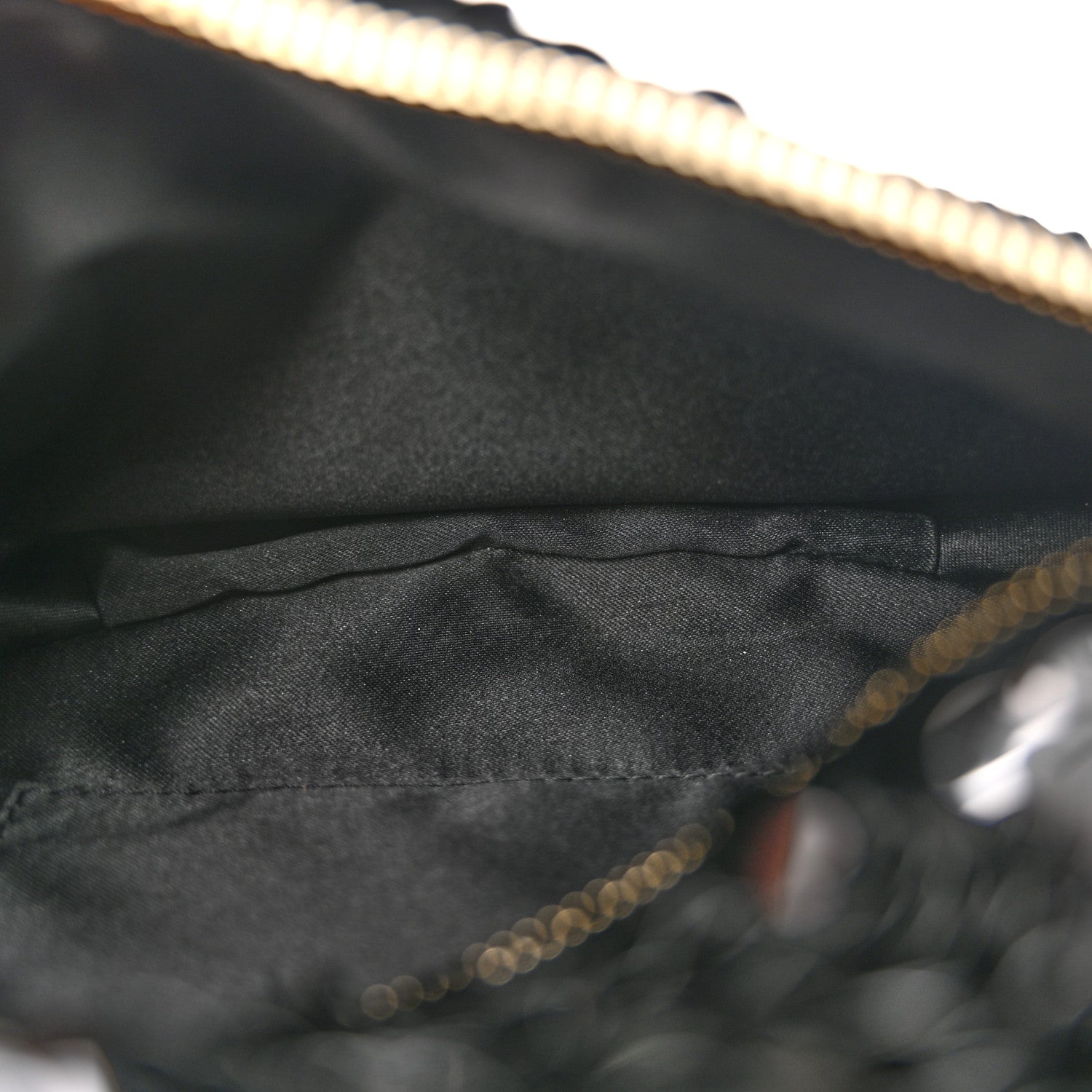 Chanel Sequin Calfskin Sparkling City Waist Bag Fanny Pack Black 5 of 10