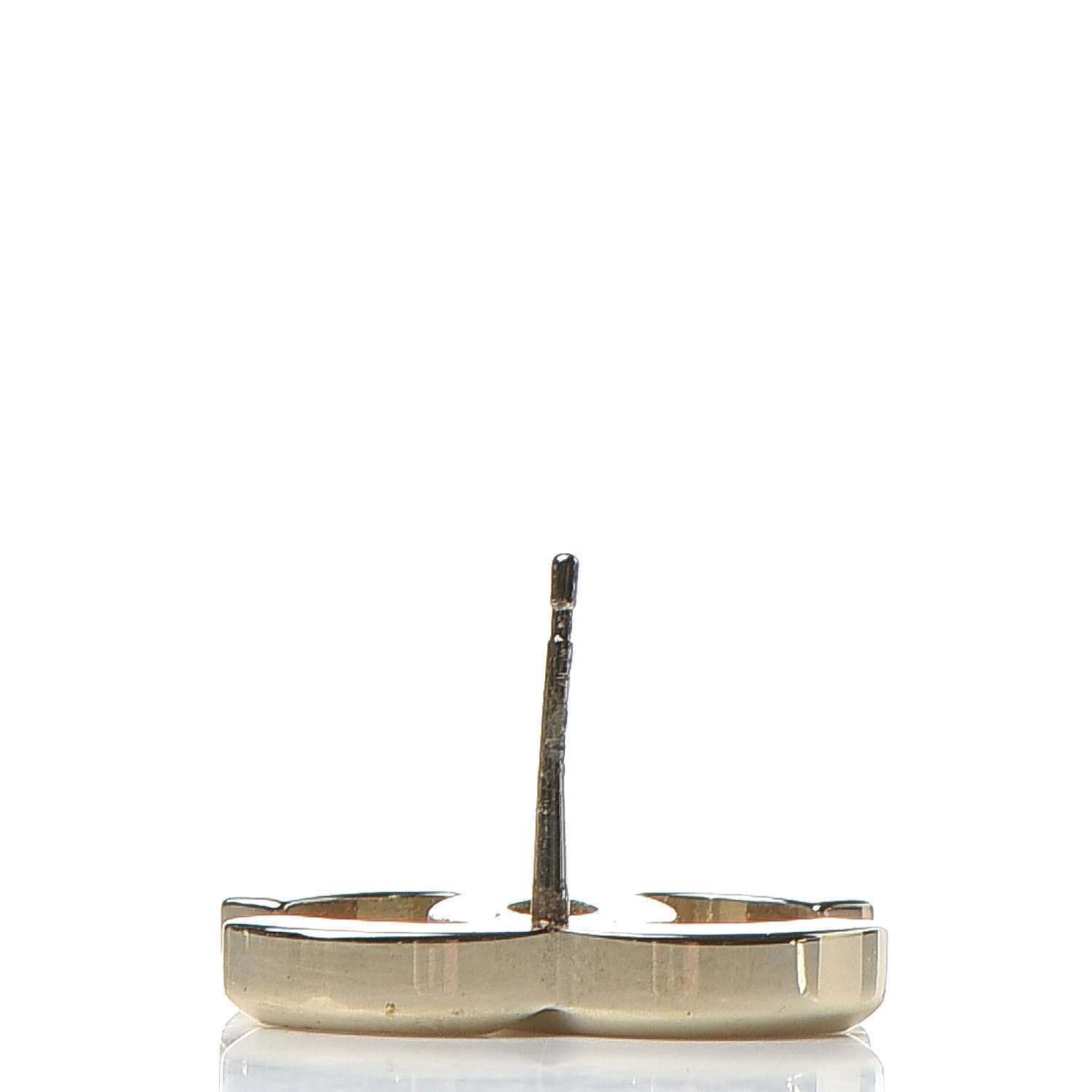 Chanel Metal CC Earrings Gold 6 of 7