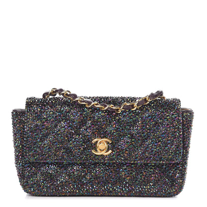 Chanel Strass Encrusted Mini Rectangular Flap Bag Multicolor 1 of 20