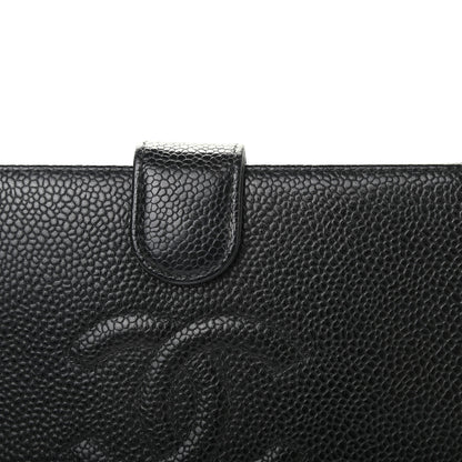 Chanel Caviar Timeless CC French Wallet Black 15 of 17