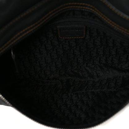 Christian Dior Calfskin Medium Gaucho Double Saddle Bag Black 5 of 10