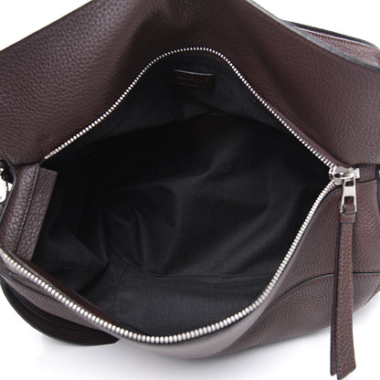 Loewe Calfskin Large Puzzle Bag Dark Brown 4 of 9