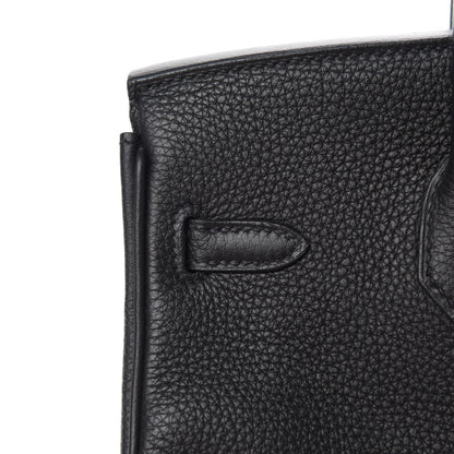 Hermes Togo Birkin 25 Black 11 of 36