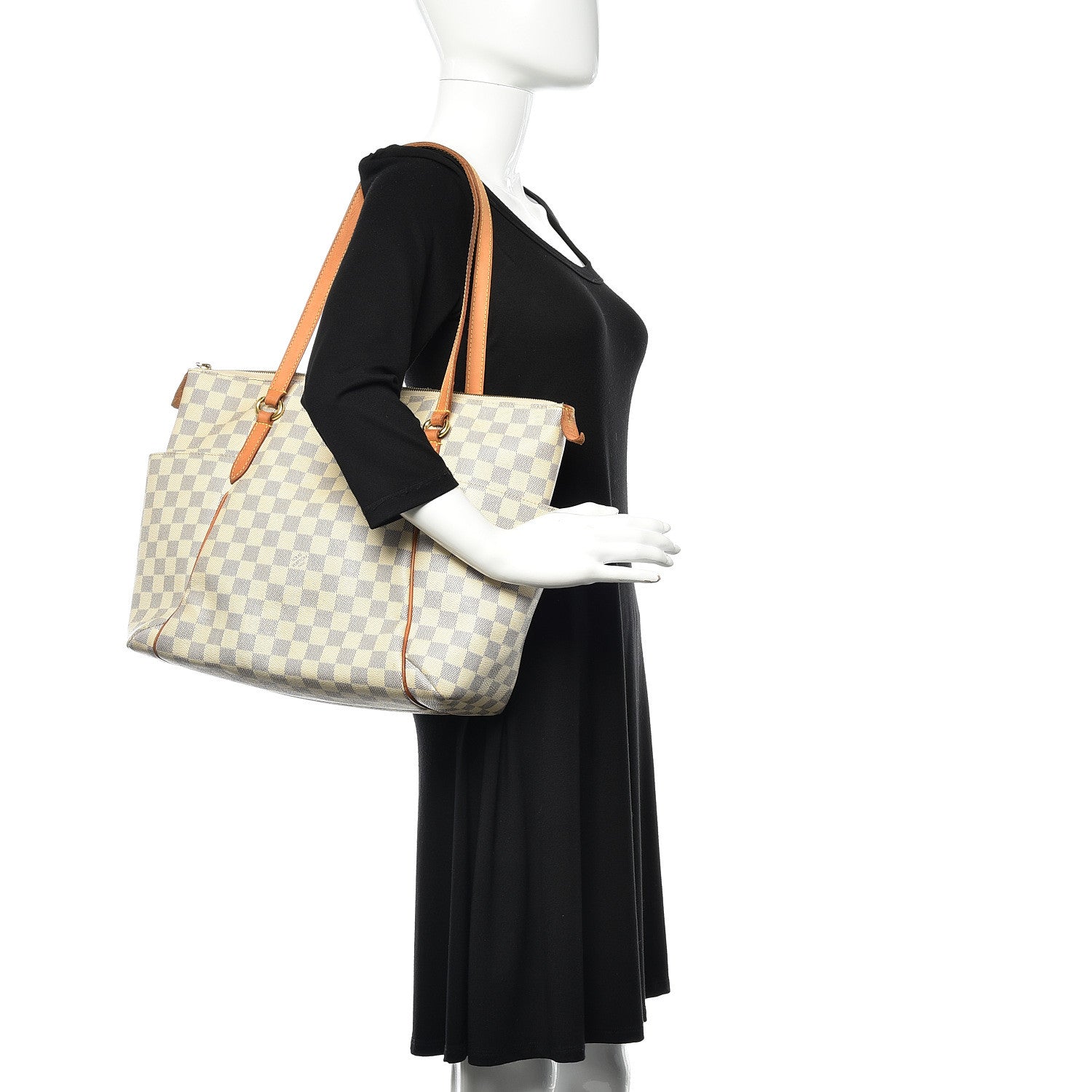 Louis Vuitton Damier Azur Totally MM 2 of 16