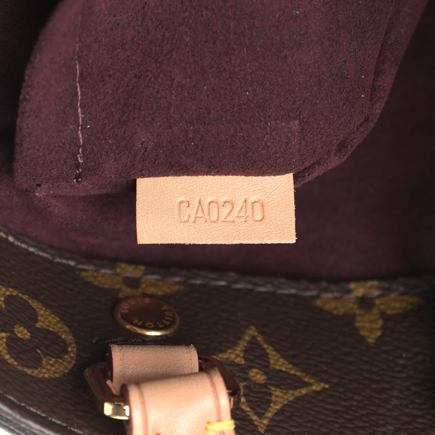 Louis Vuitton Monogram Montaigne BB 7 of 11