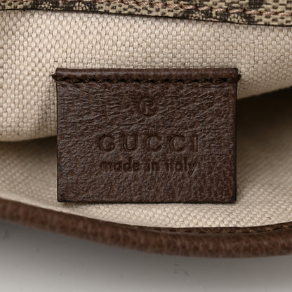 Gucci GG Supreme Monogram Neo Vintage Web Belt Bag Brown 6 of 10