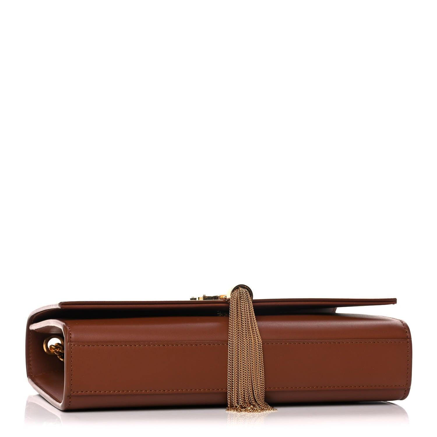 Saint Laurent Smooth Calfskin Medium Classic Monogram Kate Tassel Satchel Brick 4 of 13