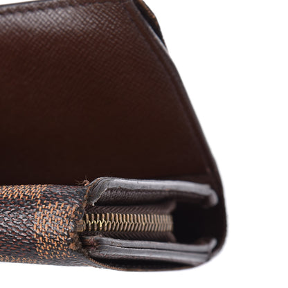 Louis Vuitton Damier Ebene Porte-Monnaie Tresor Wallet 9 of 10