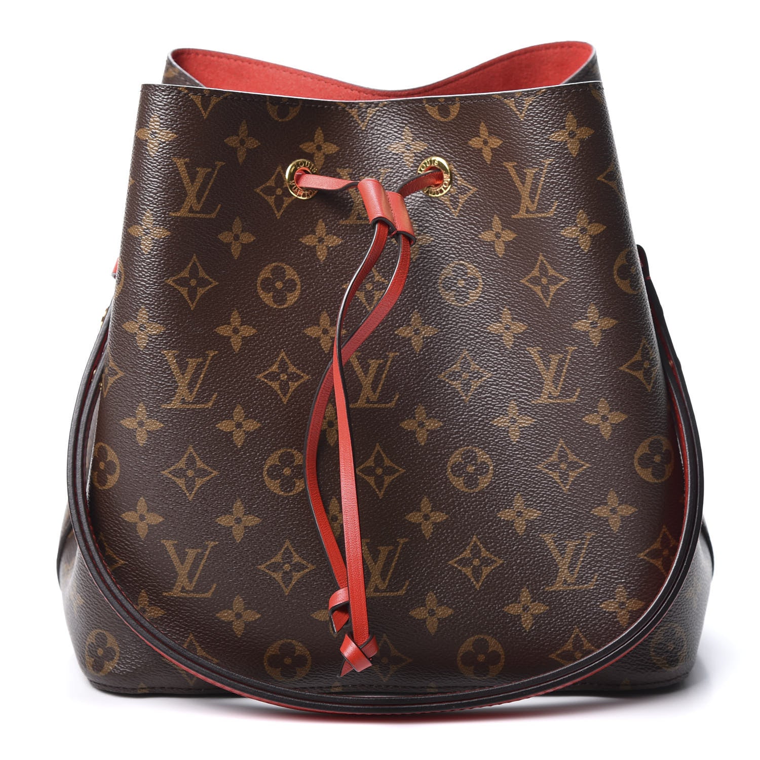 Louis Vuitton Monogram Neonoe MM Coquelicot 1 of 9