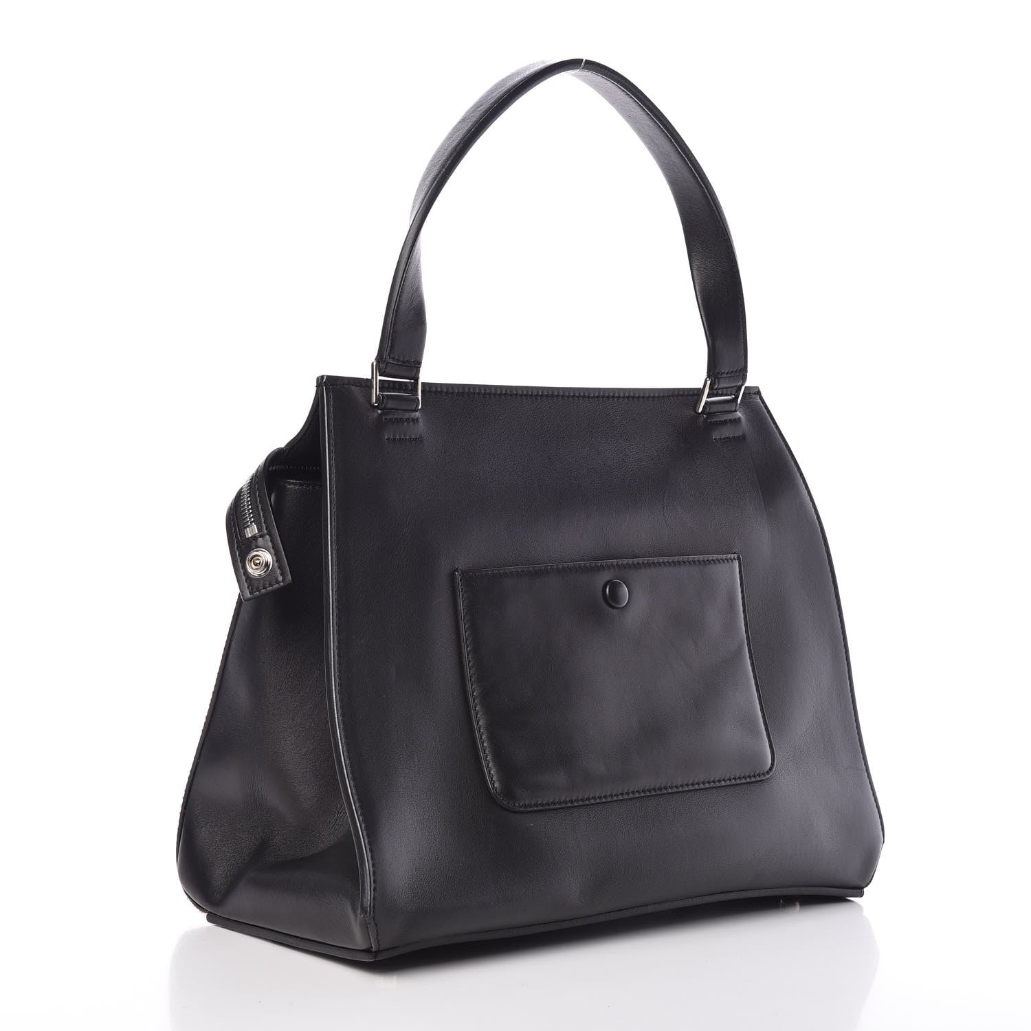 Celine Pony Hair Medium Edge Shoulder Bag Vermillion 3 of 9