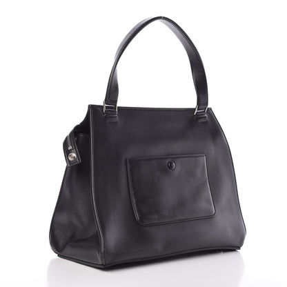 Celine Pony Hair Medium Edge Shoulder Bag Vermillion 3 of 9